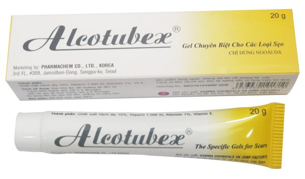 kem trị sẹo Alcotubex